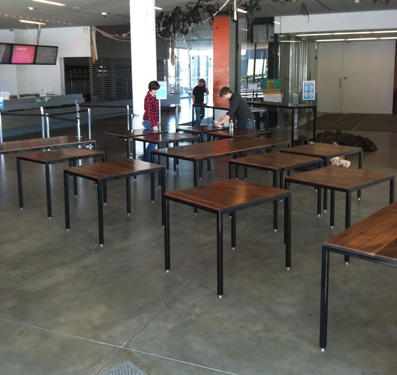 ICA Museum Cafeteria Tables 3
